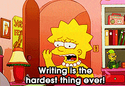 writing struggle