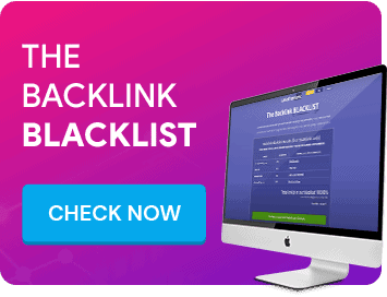 the backlink blacklist